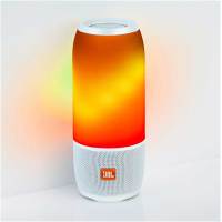 JBL PULSE3德国进口音乐脉动3炫彩蓝牙音箱无线音响防水双低音炮 白色