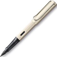 LAMY凌美LX系列四色金属杆墨水笔 商务办公0.5-0.7mm玫瑰金钢笔单支装 德国进口 EF笔尖约0.5mm