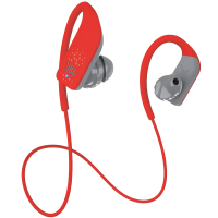JBL GRIP 500进口蓝牙运动耳机无线耳机跑步入耳塞式耳机健身旋锁 红灰色