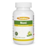 全球购 加拿大进口倍合涵诺丽果胶囊100粒保税区发货 提升免疫力改善失眠睡眠 降血压血脂排毒养颜