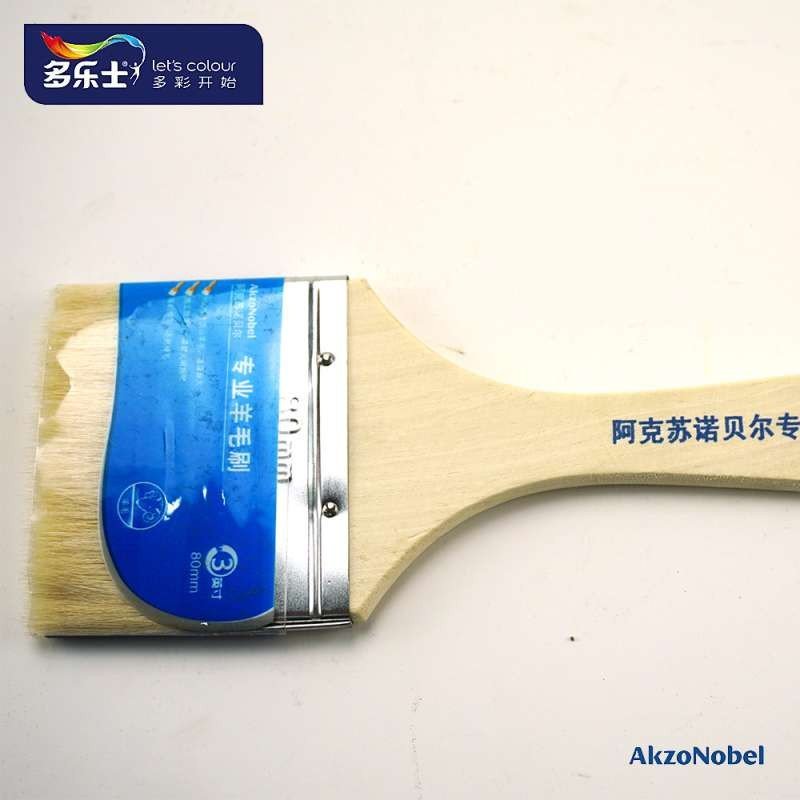 多乐士(DULUX) 辅助工具 多乐士4英寸精品羊毛刷 专业油漆/涂料涂刷工具