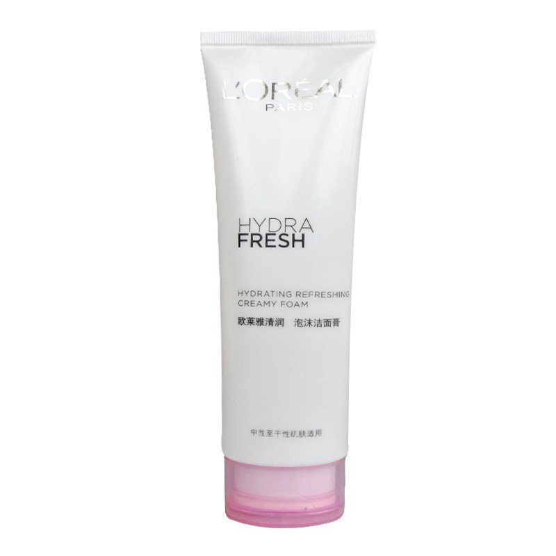 欧莱雅(LOREAL)女士 补水保湿清润泡沫洁面乳125ml