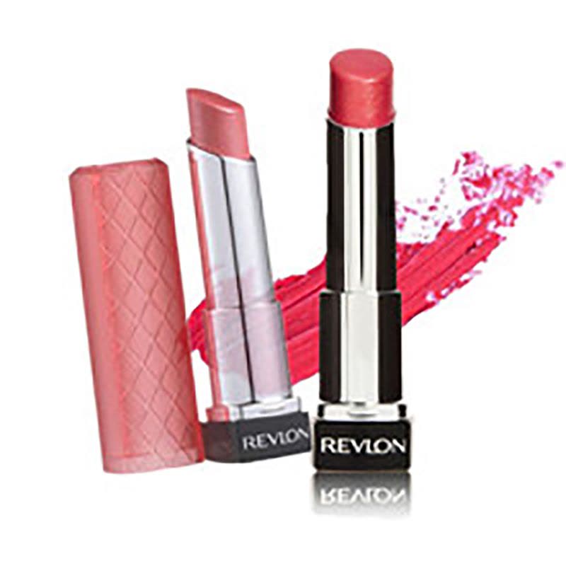 Revlon 露华浓流光凝彩柔蜜润唇膏2.55g持久保湿滋润不粘腻自然裸妆红色系通用75# 美国进口图片