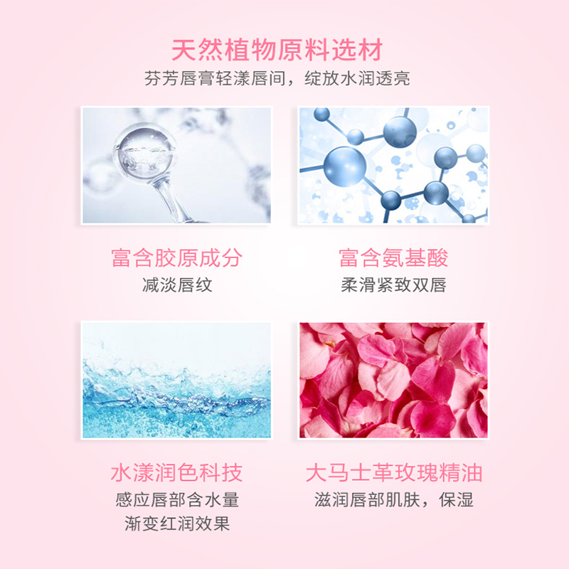 迪奥(Dior)变色唇膏滋润补水润唇蜜口红减淡唇纹保湿不易脱妆润唇红色系004# 3.5g 法国进口