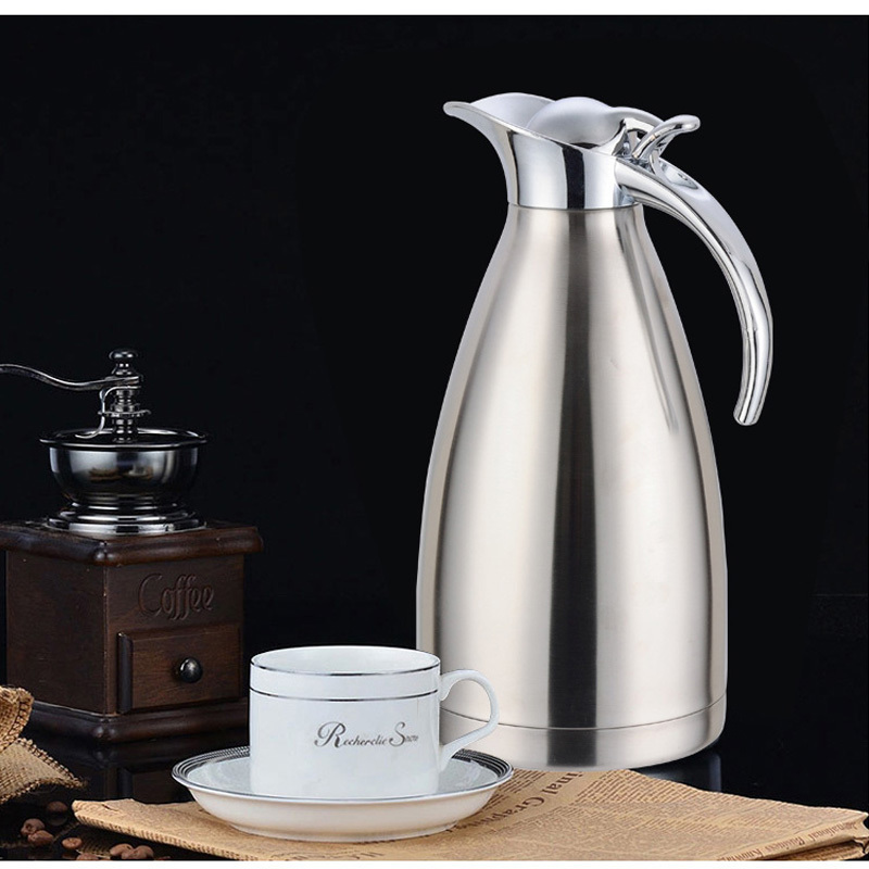 春笑不锈钢保温壶 真空保温瓶家用热水瓶暖水壶瓶欧式2l