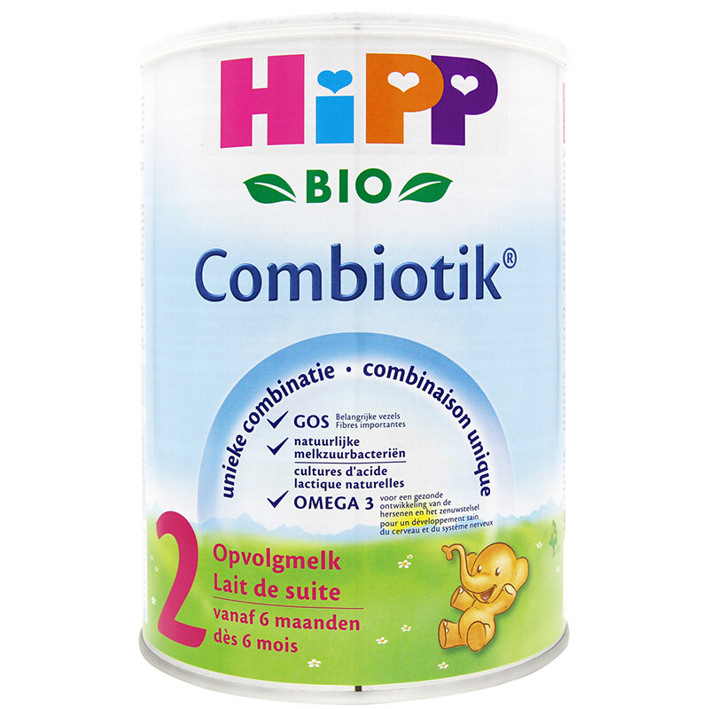 [荷兰直邮6罐]荷兰喜宝(Hipp)宝宝进口益生菌奶粉2段(6-12个月)800g(海外版)高清大图