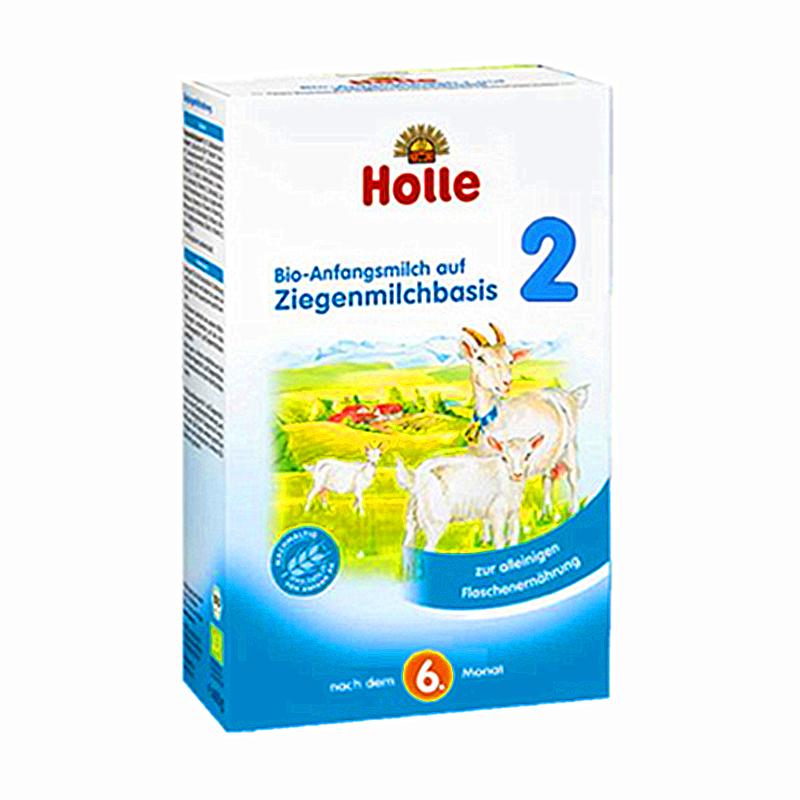 [免邮包税德国直邮]德国Holle凯莉泓乐BIO婴幼儿有机羊奶粉2段400g 6-12个月