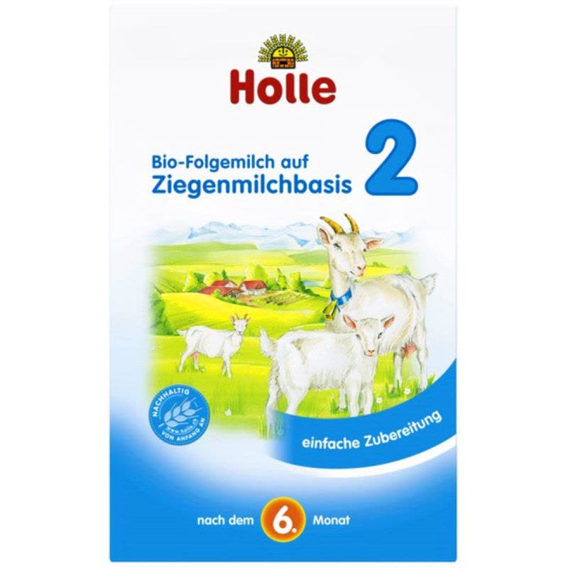 德国Holle凯莉泓乐BIO婴幼儿有机羊奶粉2段400g 适用年龄6-10个月图片