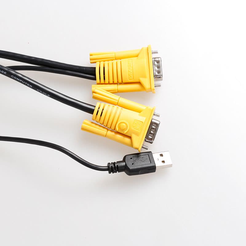 MT-VIKI 迈拓维矩 USB KVM线 吊头线 KVM切换器专用线 KVM公对公线 5 米图片