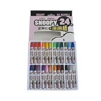 晨光 史努比油画棒蜡笔 24色