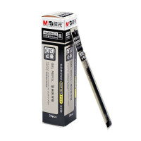 晨光 0.5mm考试必备中性替芯 AGR640C3 黑色 20支装