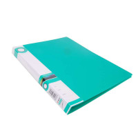 晨光 单长押夹+斜内袋PP蓝 ADM94532