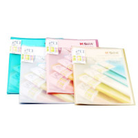 晨光 透明彩色20页资料册 文件夹 AWT90936 外观随机
