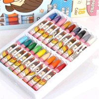 金万年 儿童油画棒 环保无毒 六角形绘图笔 蜡笔套装G-0117 18色/套