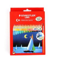 施德楼(STAEDTLER) LUNA 36色 水溶 彩色铅笔 彩铅 137 10 C36 秘密花园专用
