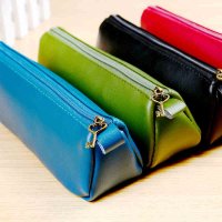 晨光文具 学生笔袋 皮质铅笔袋创意简约笔盒学习用品 APB93523