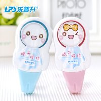 乐普升 9722 12米晴天娃娃修正带 创意卡通涂改带学生改正带修改带