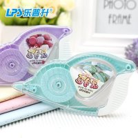 乐普升90102马卡龙30M大米数学生文具修正带/涂改带 卡哇伊马卡龙 清爽宜人 造型大气 大容量修正带