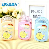 乐普升90117再见雨天修正带不断带涂改带改正带学生学习用品创意 萌萌的颜色 造型可爱 创意小精灵