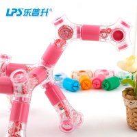 乐普升T-90147【拼装】益智创意时尚拼接6M超薄膜带/涂改带