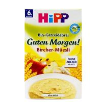德国Hipp喜宝有机什锦水果早餐米粉2861 无糖无奶 6个月以上宝宝 250g