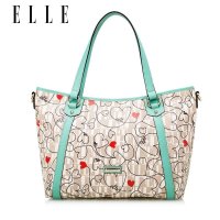 ELLE 2015春季新款潮流欧美时尚女士包包经典托特包款时尚女包斜挎手提单肩包19820