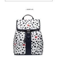 ELLE女包2015 秋46069爱心双肩女士PU皮包