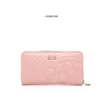 [新品][商场同款]ELLE女包2016年春新品60301车牛皮长款钱夹 女