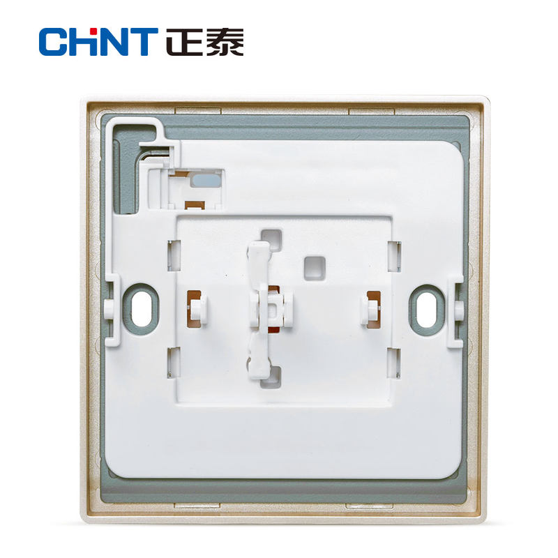 正泰开关插座 NEW2H香槟金 无边框大面板 带LED指示灯