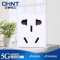 正泰(CHNT)电工电源插座118型PVC材质开关插座面板 墙壁开关 NEW5G 组装模块