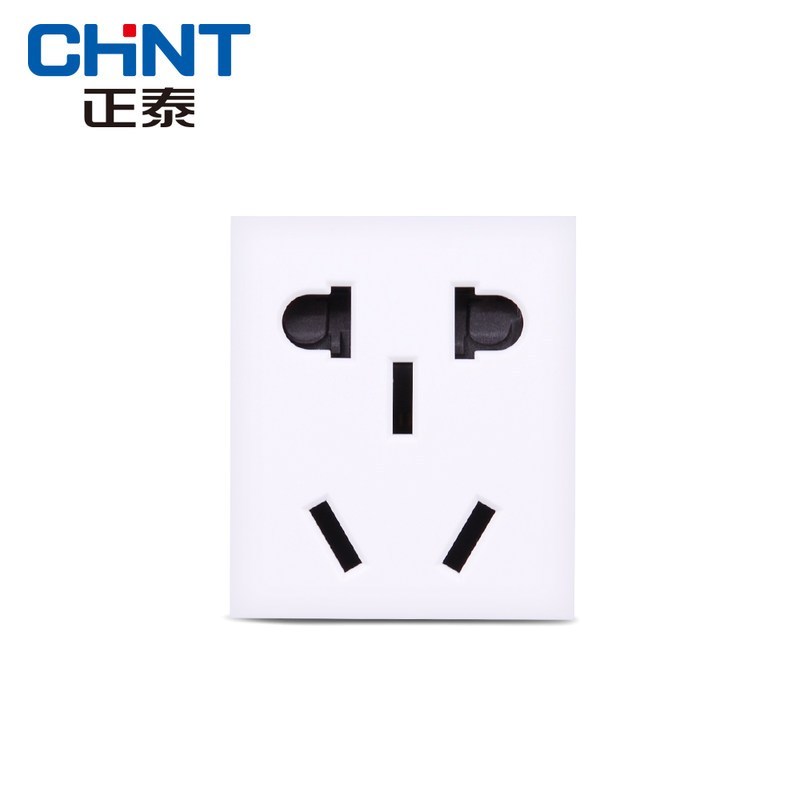 正泰(CHNT)电工电源插座118型PVC材质开关插座面板 墙壁开关 NEW5G 组装模块
