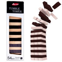 AC成人叠叠高抽积木桌游休闲聚会酒吧游戏抽抽乐层层叠卡牌儿童玩具