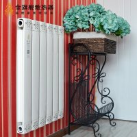 金旗舰 铜铝复合暖气片75x50 散热器 质保30年 立体防伪系统 奥运工程选用产品 白色 800mm高