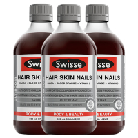 [3瓶]Swisse胶原蛋白液 500ml/瓶装 血橙天然维生素c 澳洲