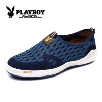 花花公子夏季男式运动透气网面鞋休闲鞋男鞋凉鞋网布鞋CX37048