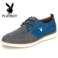 花花公子男鞋 新款男鞋潮流鞋英伦男士休闲鞋 单鞋板鞋 低帮鞋子男 CX137519