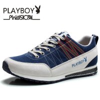 花花公子 男鞋 2016 春季 新款 运动跑步鞋休闲鞋户外旅游鞋男士 帆布板鞋