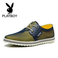 花花公子 男鞋新款 夏季运动鞋男透气网鞋男士休闲户外鞋 青年 男鞋子 CX39522