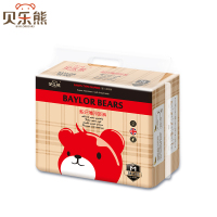 贝乐熊新纤薄呼吸裤中号M60片6KG-11KG超薄透气纸尿裤男女宝宝婴儿尿不湿 不起球不断层