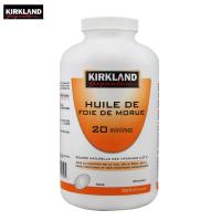 柯可蓝(Kirkland) 深海鳕鱼鱼油 365粒/每日一粒（大瓶装） 加拿大进口