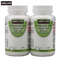 柯可蓝(Kirkland) 维生素D3（两瓶装）360粒/1瓶 加拿大进口