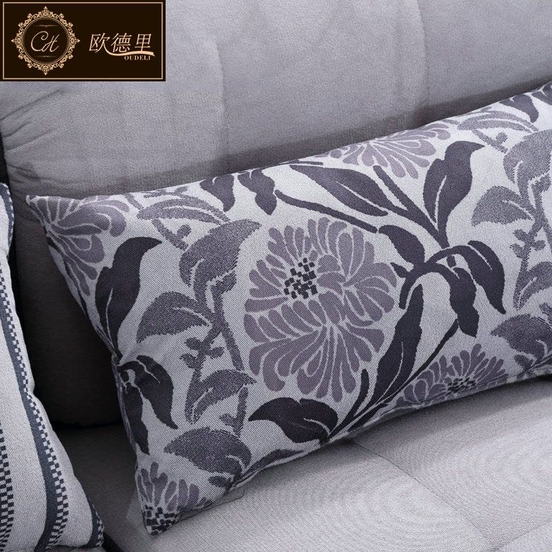 欧德里布艺沙发组合客厅转角欧式沙发简约现代大小户型沙发图片