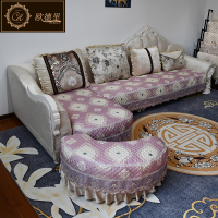 欧式四季通用简欧客厅坐垫套定做防滑全包全盖沙发套罩