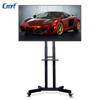 cnyf液晶电视挂架移动推车移动落地支架显示器挂架电视配件 PTS002-2(32-65英寸)豪华升级单托盘