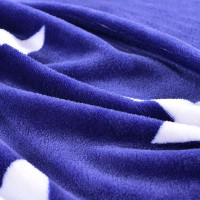 南极人(NanJiren) 法莱绒卡通毛毯 保暖珊瑚绒毯子110*150cm