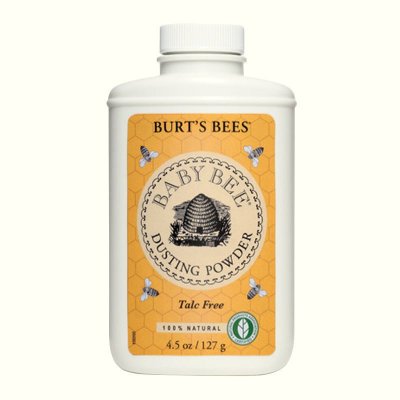 [美国Burt's Bees小蜜蜂]痱子粉/爽身粉127g 天然玉米粉 不含滑石粉 美国原装进口