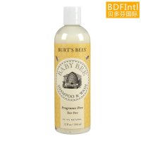 [美国Burt's Bees小蜜蜂]宝宝洗发沐浴露(无香料) 350ml 天然无泪配方 美国原装进口