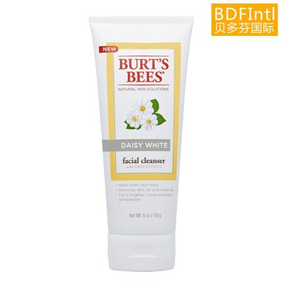 BURT'S BEES美国小蜜蜂雏菊美白润肤焕肤洁面乳/洗面奶
