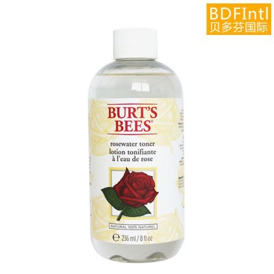 [美国Burt's Bees小蜜蜂] 玫瑰甘油爽肤水化妆水补水保湿 中干性肤质
