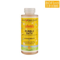 进口 美国加州宝宝金盏花泡泡浴沐浴露384ml 进口 天然有机 防湿疹 孕妇宝宝敏感肌可